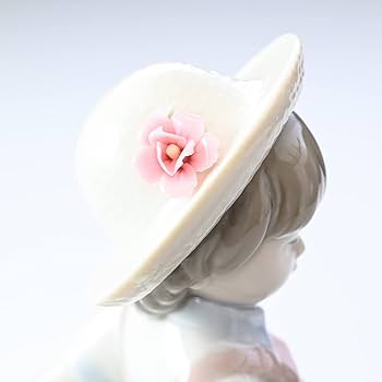 リヤドロフィギュア 花の装飾付き Amazon.co.jp: リヤドロ 花車 フィギュア オブジェ 1001283