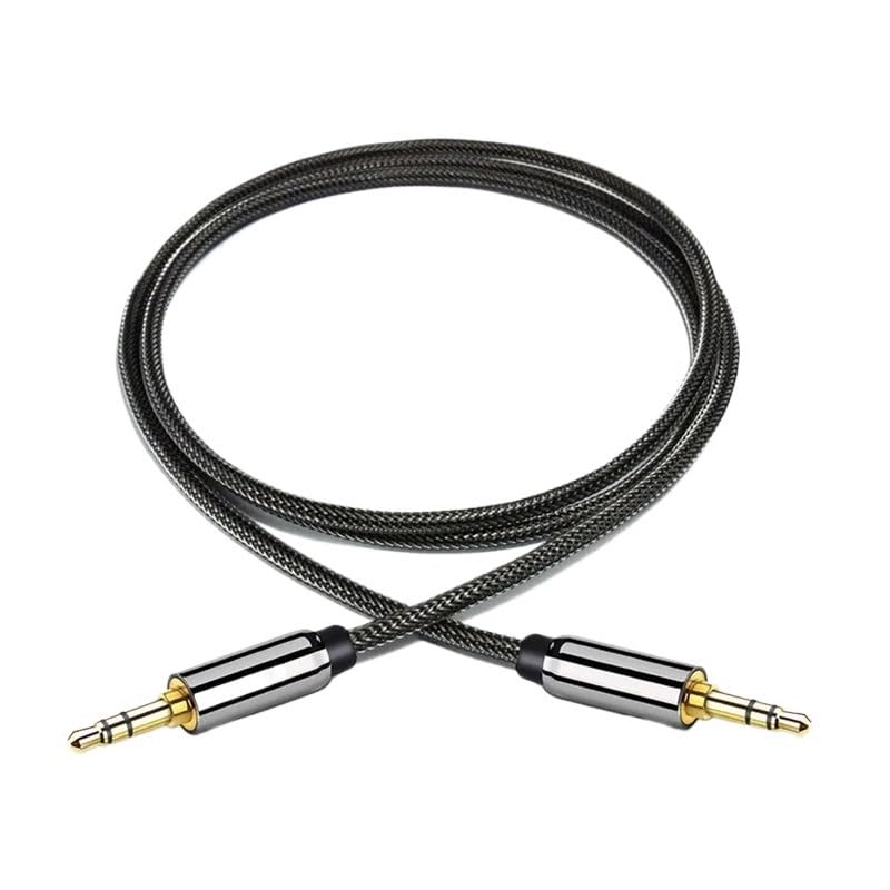 Cable Auxiliar de Audio 3.5mm Macho a Macho 0.5M miniatura 2