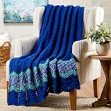 Herrschners Rainy Day Ripple Afghan Crochet Kit