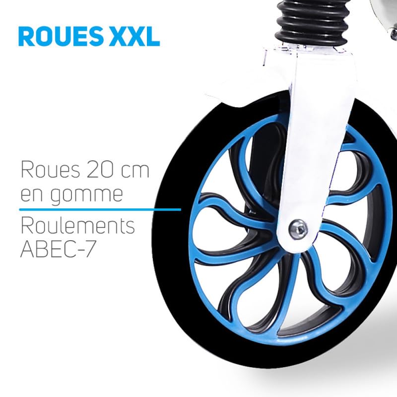 Trottinette ado roues 8 pouces Beeper pour sécuriser vos trajets - 3