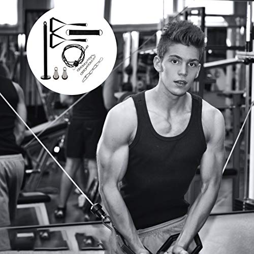 BESPORTBLE – Sistema de cabo de polia fitness para levantamento de peso, tríceps