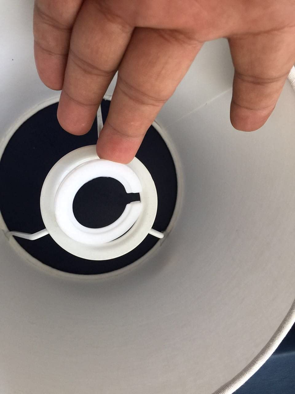 Ferretto Paralume Cerchio Con Anello 15 CM