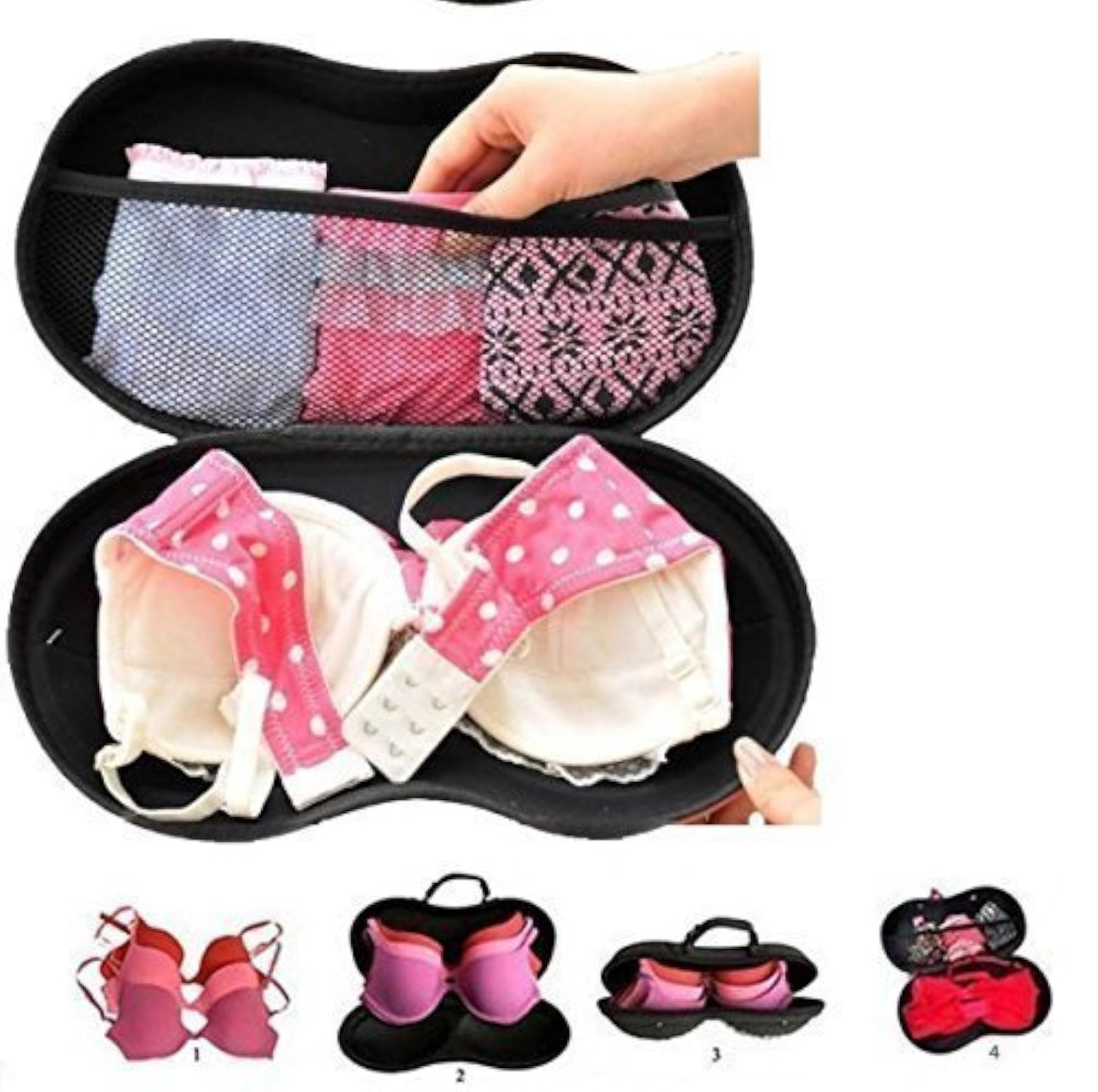 Polyester Deluxe Women's Underwear Case