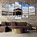 Produktbild 5 Stücke HD Drucken Große Islamische Kaaba Mekka Bild Moderne Gemälde auf Leinwand Wandkunst für Wohnkultur-40x60 40x80 40x100 cm [kein Rahmen]