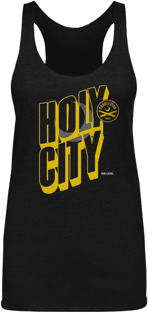 500 LEVEL Charleston Battery Holy City Wave Bold Women's Tank Top