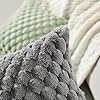 NATUS WEAVER White Velvet Decorative Throw Pillow Covers