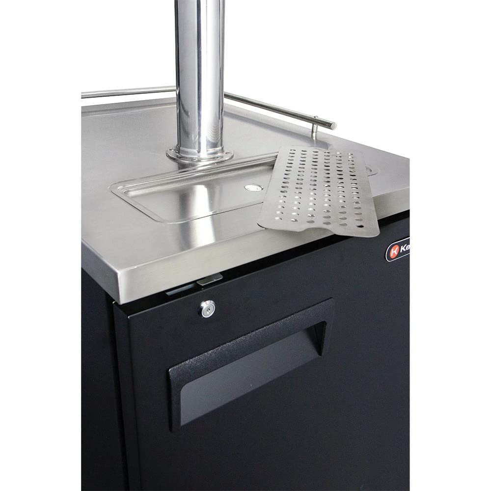 Kegco Hbk1xb-4 Keg Dispenser, Black, 4 Faucet Without Kegs on Fridge.com - View 4