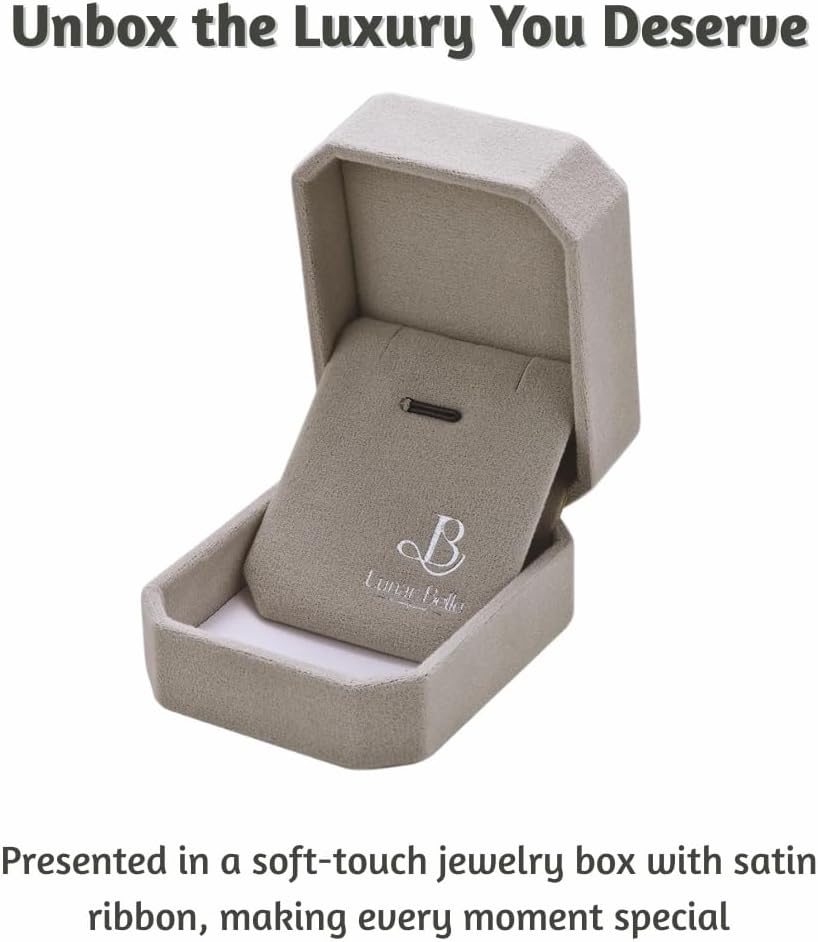 Lunar Belle Black Jewelry for Women Tahitian Pearl Pendant Necklace with Moissanite Sterling Silver, Romantic Gift for Wife Girlfriend Valentine Anniversary (Tide's Kiss) - Image 7