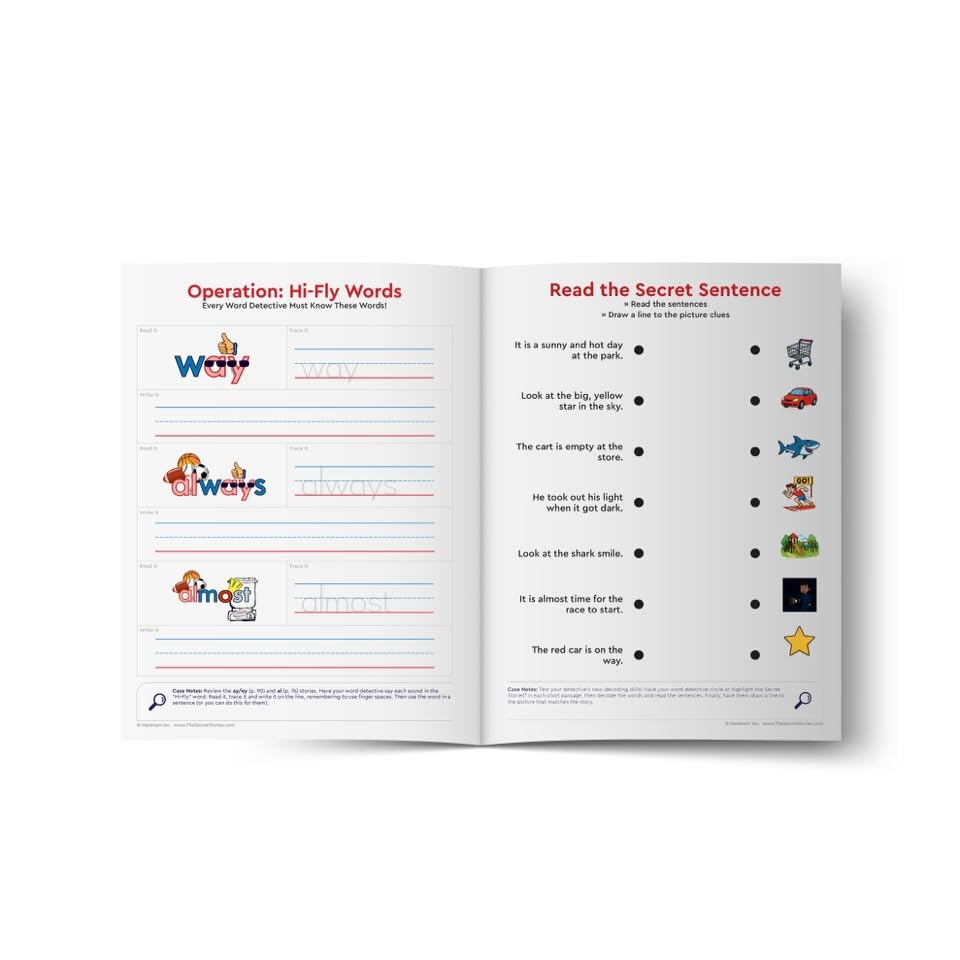 Secret Stories® Phonics Student Workbook Level 1 – Science of Reading Phonics Practice Book with 200+ Pages of Structured Literacy Activities for Kids, ESSA Tier 1 Approved      Flexibound – March 15, 2026
