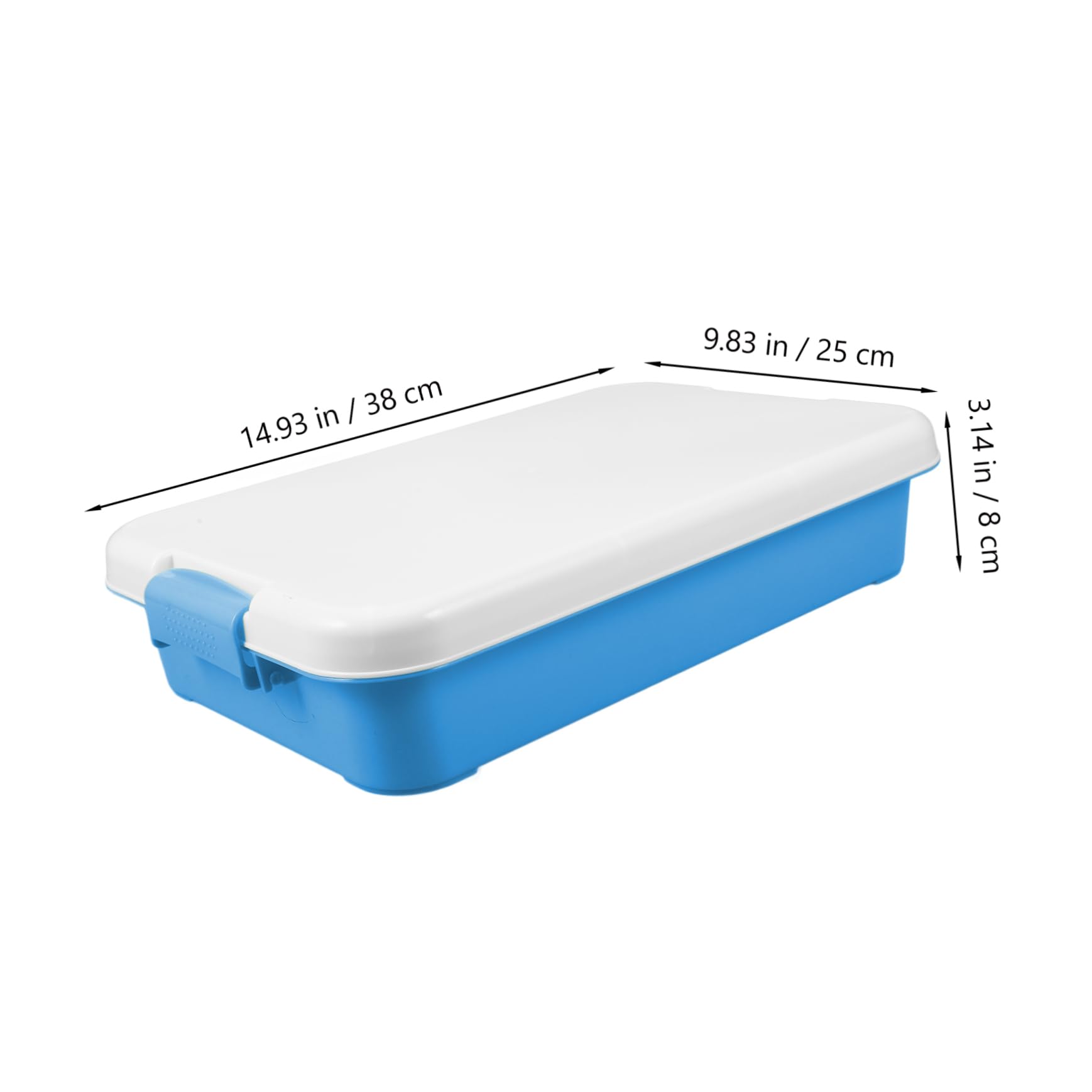 KOMBIUDA Boys and Girls Outdoor Box Portable Sandbox Sand Tray Plastic Large Capacity Break-Resistant Easy to Use Storage for Toys