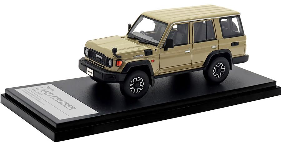 新型　ランドクルーザー70 1/43 ベージュ ハイストーリー ハイストーリー 1/43 トヨタ ランドクルーザー 70 AX 2023