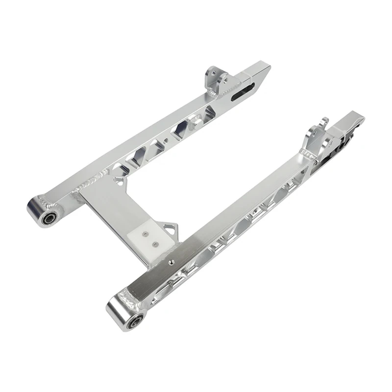 szpule motocykla wahacz Motocykl Jednostronny Wahacz Zmodyfikowany Tylny Płaski Widelec Wahacz Aluminiowy Stop wahacza wahacz(Silver)