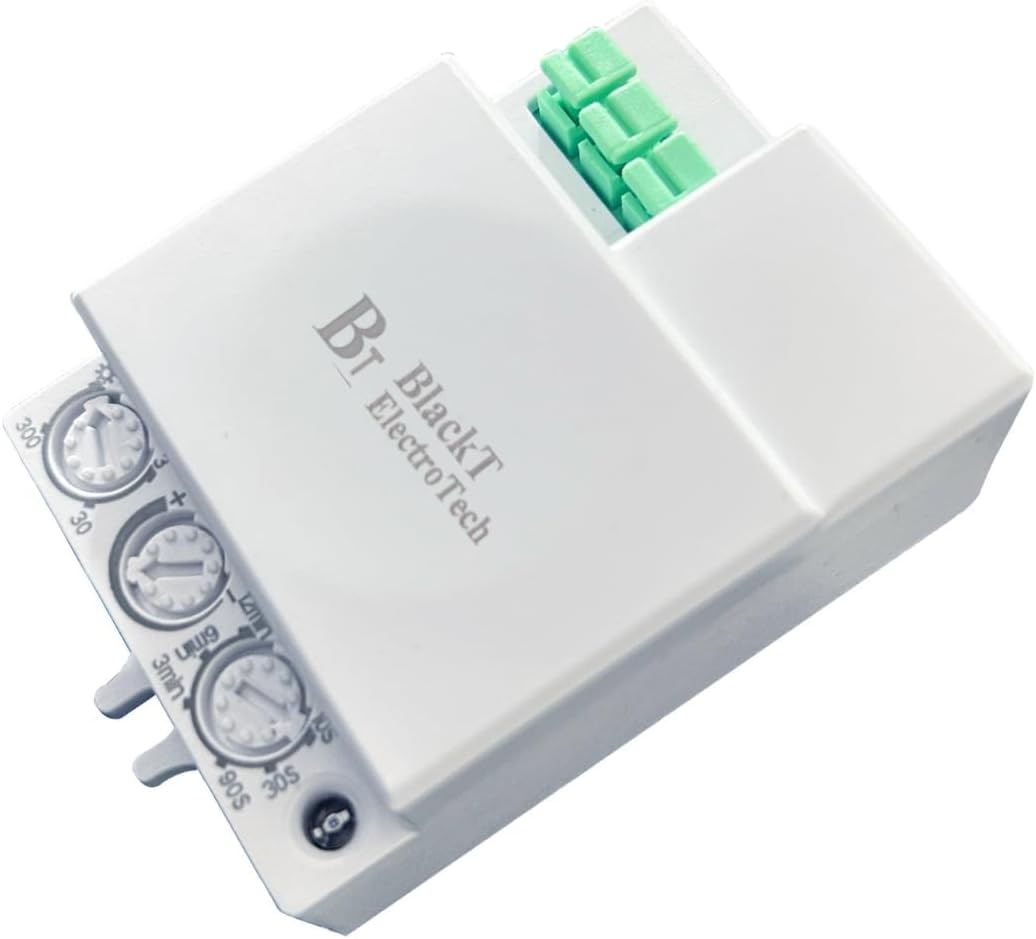 Blackt Electrotech: (BT31M1) Microwave/Radar Motion Sensor Occupancy Motion Detector Small Sq Shape 18 Months warrenty (2)