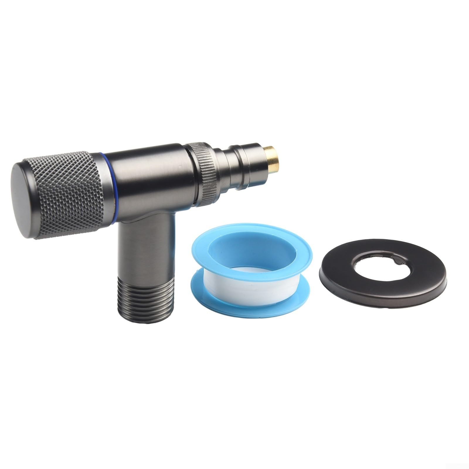 Valvola Angolo Per Lavatrice - Acciaio Inox, G1/2, Apertura Rapida, Per Spazi Stretti - Foto 6