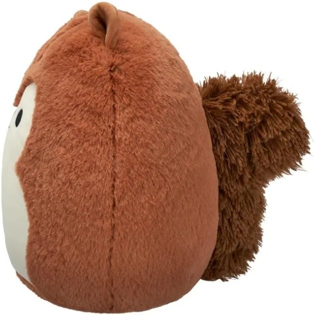 Squishmallows FuzzAMallow Official 12 inch Sawyer The Brown Squirrel - Child's Ultra Soft Plush Toy