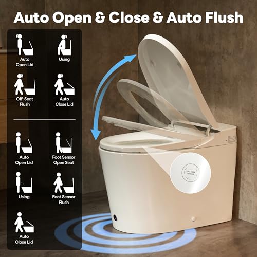 Image of Casta Diva Smart Toilet with Auto Open Close, ADA Comfort Height(K050Max)
