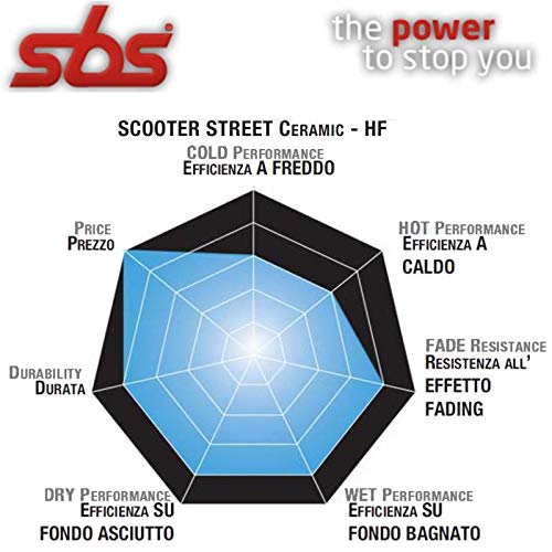 Pastiglie Freno SBS Ceramic Per Aprilia RST Futura 01/04 - Posteriori - Foto 4