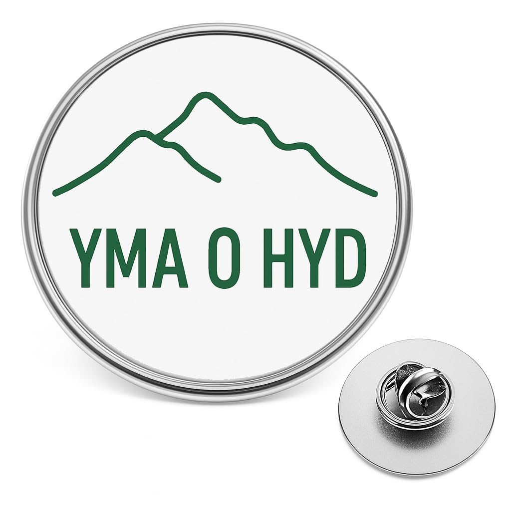 Welsh Lapel Pin Badge – Cymru Red Dragon & Flag Brooch (20mm) – Patriotic Wales Collectable for Remembrance, National Events, Football & Welsh Pride Gift Souvenir (Yma o Hyd)