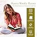 Mantra Planner 2025 Planner, Daily Journal & Gratitude Journal All-In-One with To Do List, Self Care Prompts & Habit Tracker - 5.8 x 8.3 - Midnight