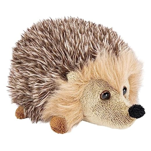 Carl Dick Peluche hérisson Gris, 17cm par 1948002