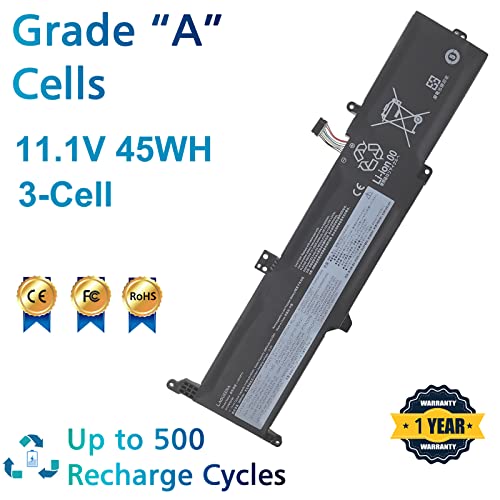 Laqueena-L19D3PF5-Laptop-Battery-Compatible-with-Lenovo-IdeaPad-3-14ADA05-3-14ARE05-3-14IIL05-3-14IML05-3-15ARE05-3-15IIL05-3-15IML05-Series-L19L3PF5-L19C3PF7-5B10X02607-5B10X02599-SB10X02596