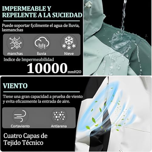 Opiniones de Abrigos para la nieve para Mujer Top 5. 12 Imagen adicional