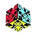 Yealvin Crazy Gear Cube, 3x3x3 Gear Magic Cube Twisty 3D Puzzle Puzzle Cube Brain Teaser High Difficulty