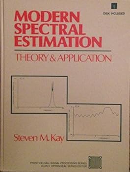 Hardcover Modern Spectral Estimation: Theory and Application/Book and Disk Book