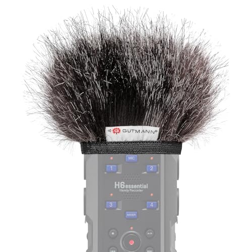 Pare-brise en fourrure Gutmann pour ZOOM H6essential MERCURY de fabrication allemande
