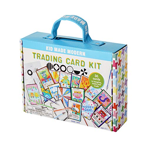Crafts for Kids - Kid Made Modern Make Your Own Trading Card Kit - Custom Playing Cards for Kids, Ages 6 and Up - Thumbnail 3