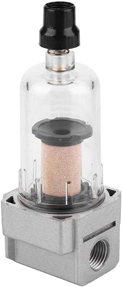 Compressor Filter, Moisture Trap Air Line Particulate Air Filter, Lightweight Replacement for Compressor