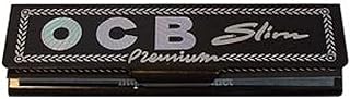 5 booklets OCB PREMIUM SLIM Rolling paper King Size + Filter Tips