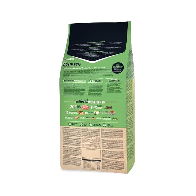 Foto 2 de 4 de Pienso para Perro OWNAT Grain Free Just Light 14 kg