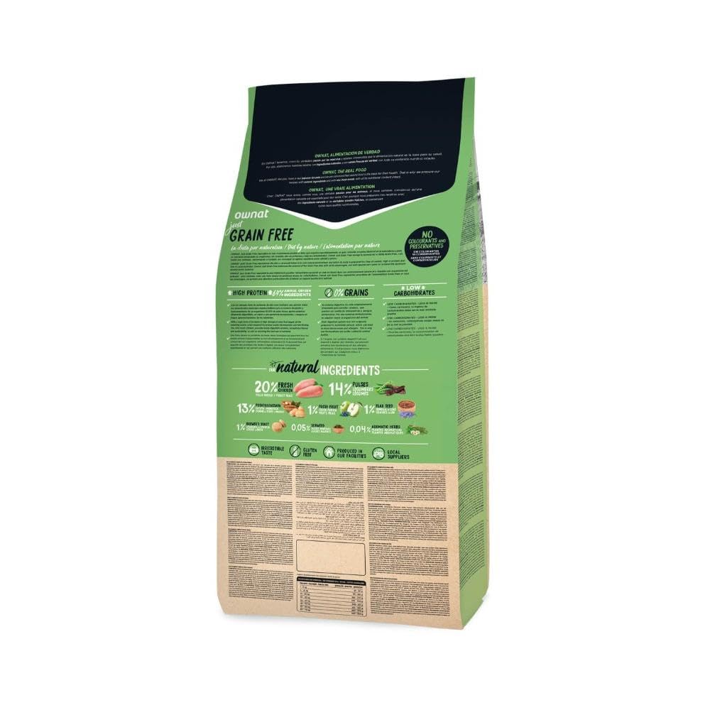 Pienso para Perro OWNAT Grain Free Just Light 14 kg