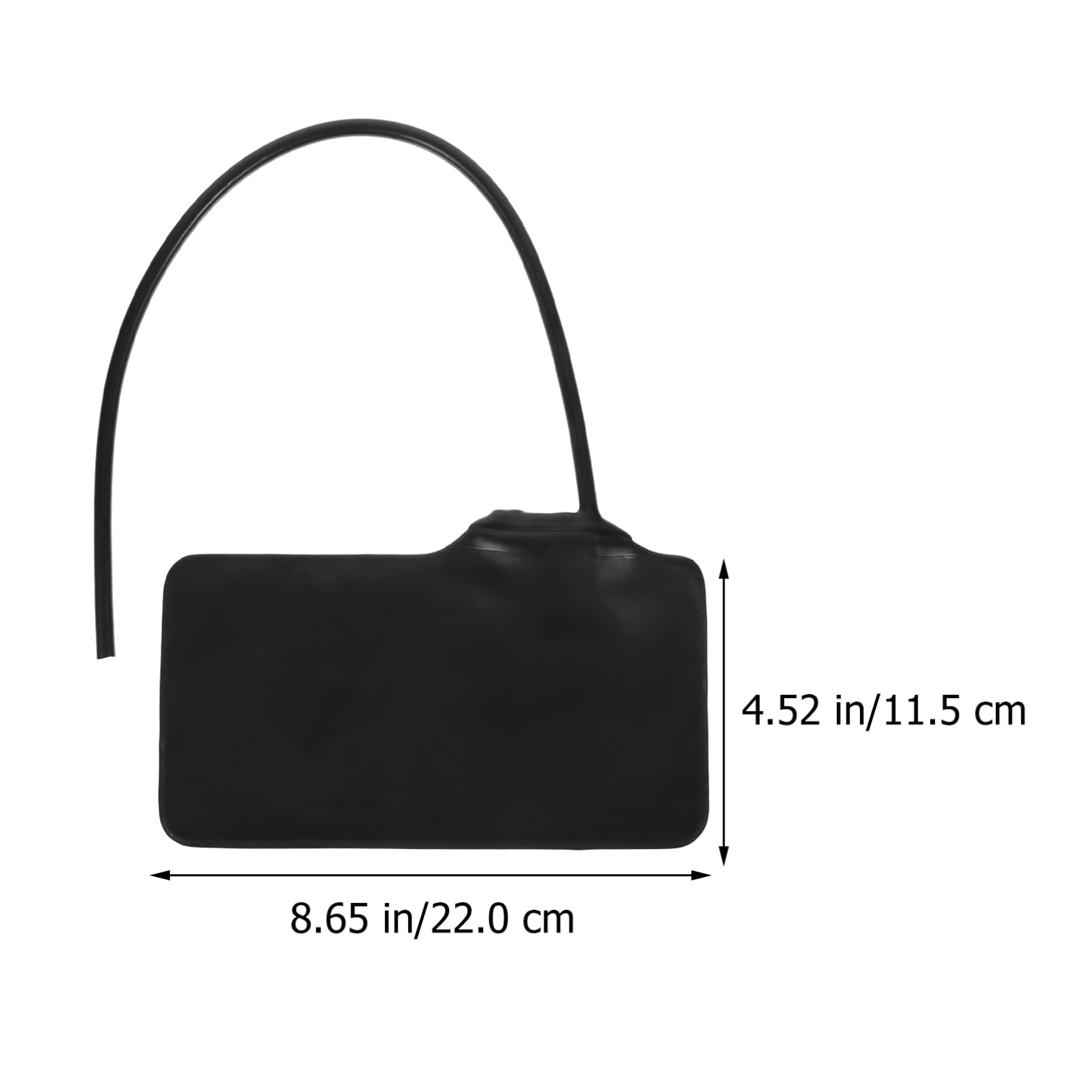 iplusmile Brassard de Tensiomètre en Latex pour Adulte avec Manchette Simple de 50cm, Confortable et Résistant, Accessoire de Remplacement pour Moniteur de Pression à Domicile ou Hôpital