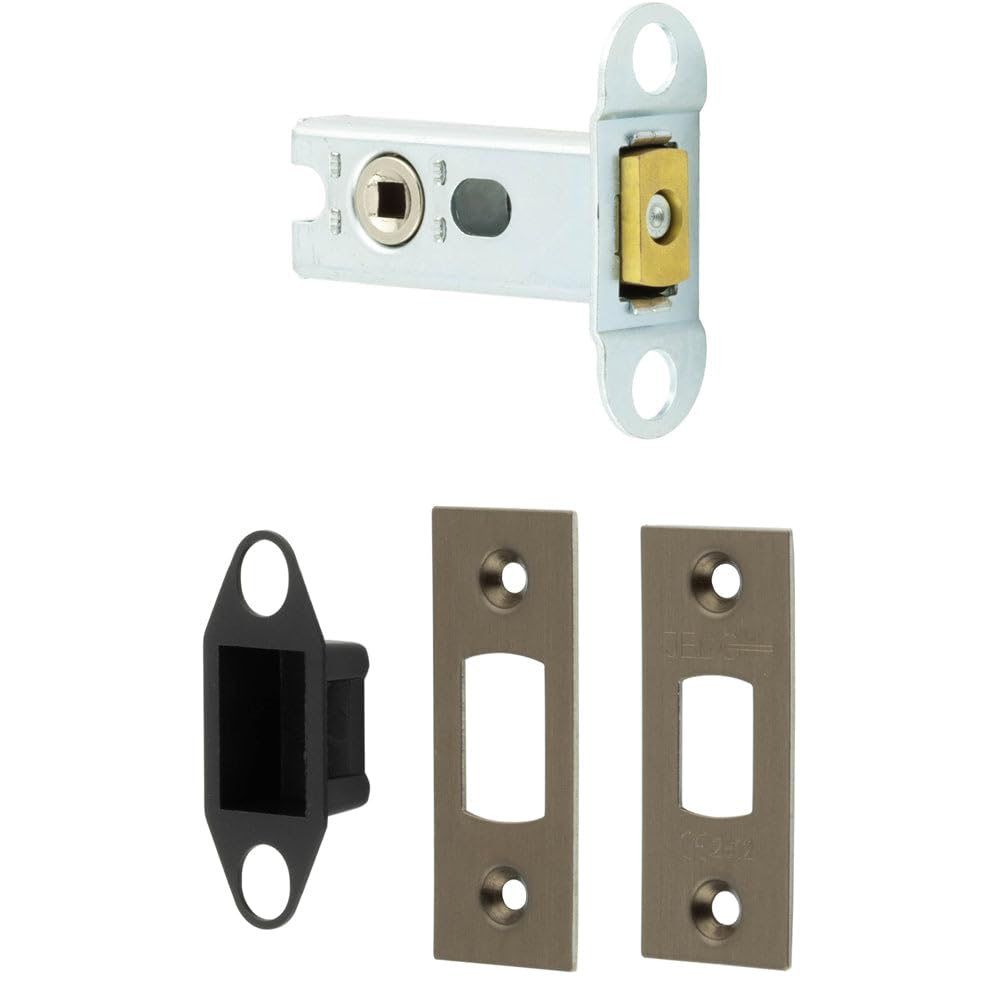 Loops Antique Brass 64Mm Heavy Duty Tubular Deadbolts In For Maximum Security - Door Bolt