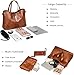 YNIQUE Satchel Purses and Handbags for Women Shoulder Tote Bags