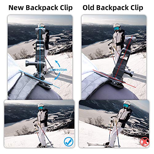 Soporte de correa de mochila para DJI Osmo Pocket 2 con clip rotatorio 6