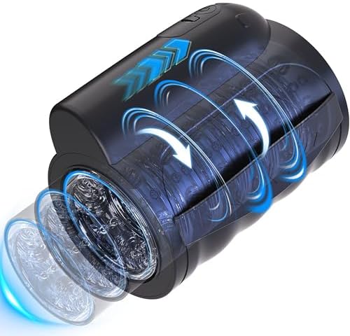 Buntune 2-in-1 Electric Masturbator Sex Toy for Men Solo Automatic ...