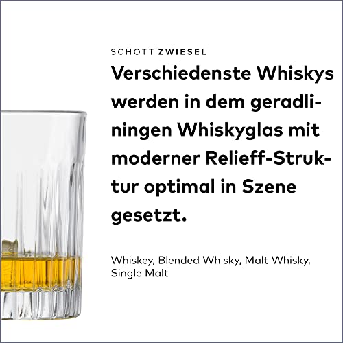 Juego de vasos SCHOTT ZWIESEL Stage de 8 piezas con vasos largos y de whisky 5