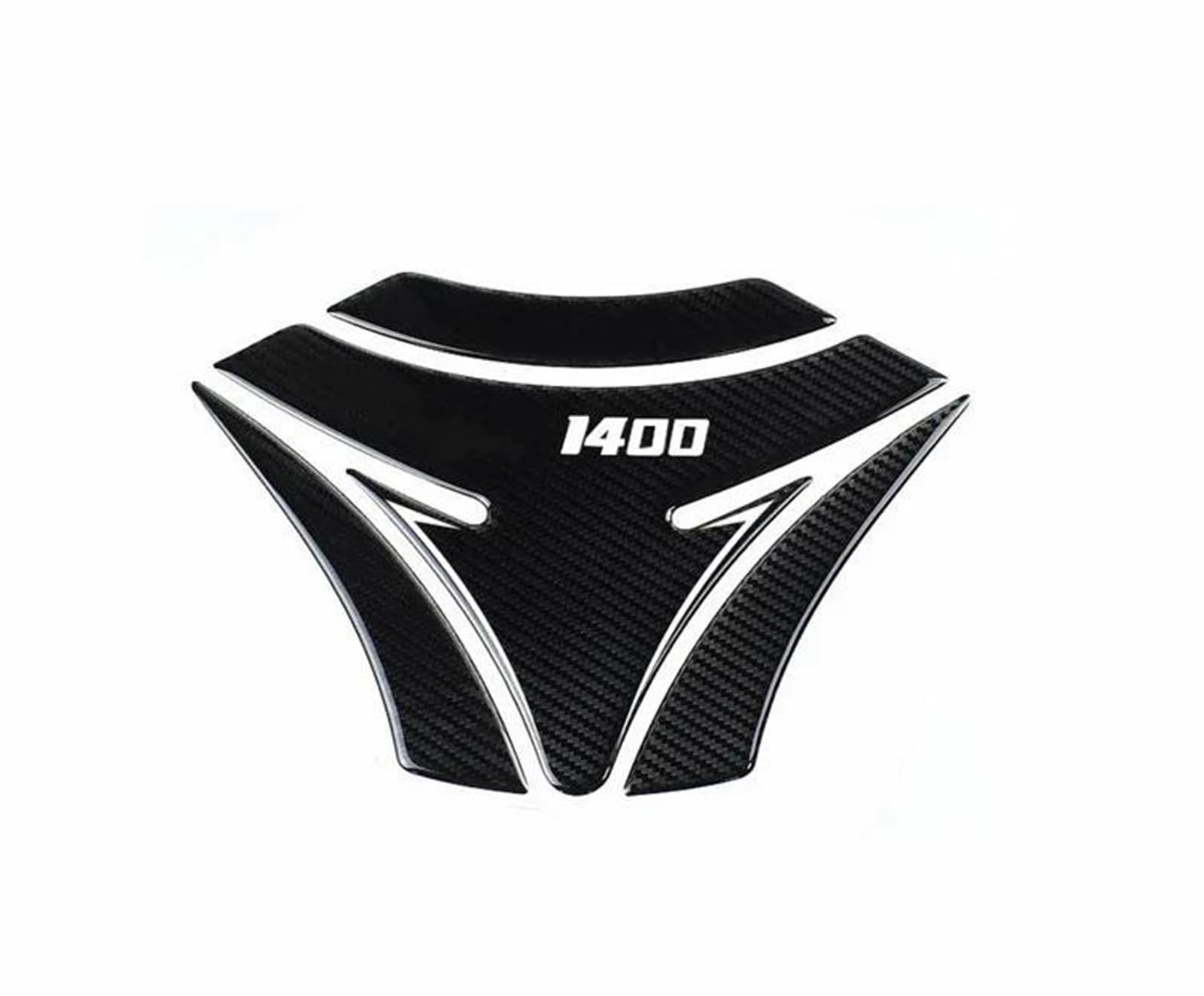 Motorcycle Fuel Tank Pad Protector Sticker Decal Fuel Tank Knee Pad Fuel Tank Traction Pad Side for Kawasaki for GTR1400(Style 2)