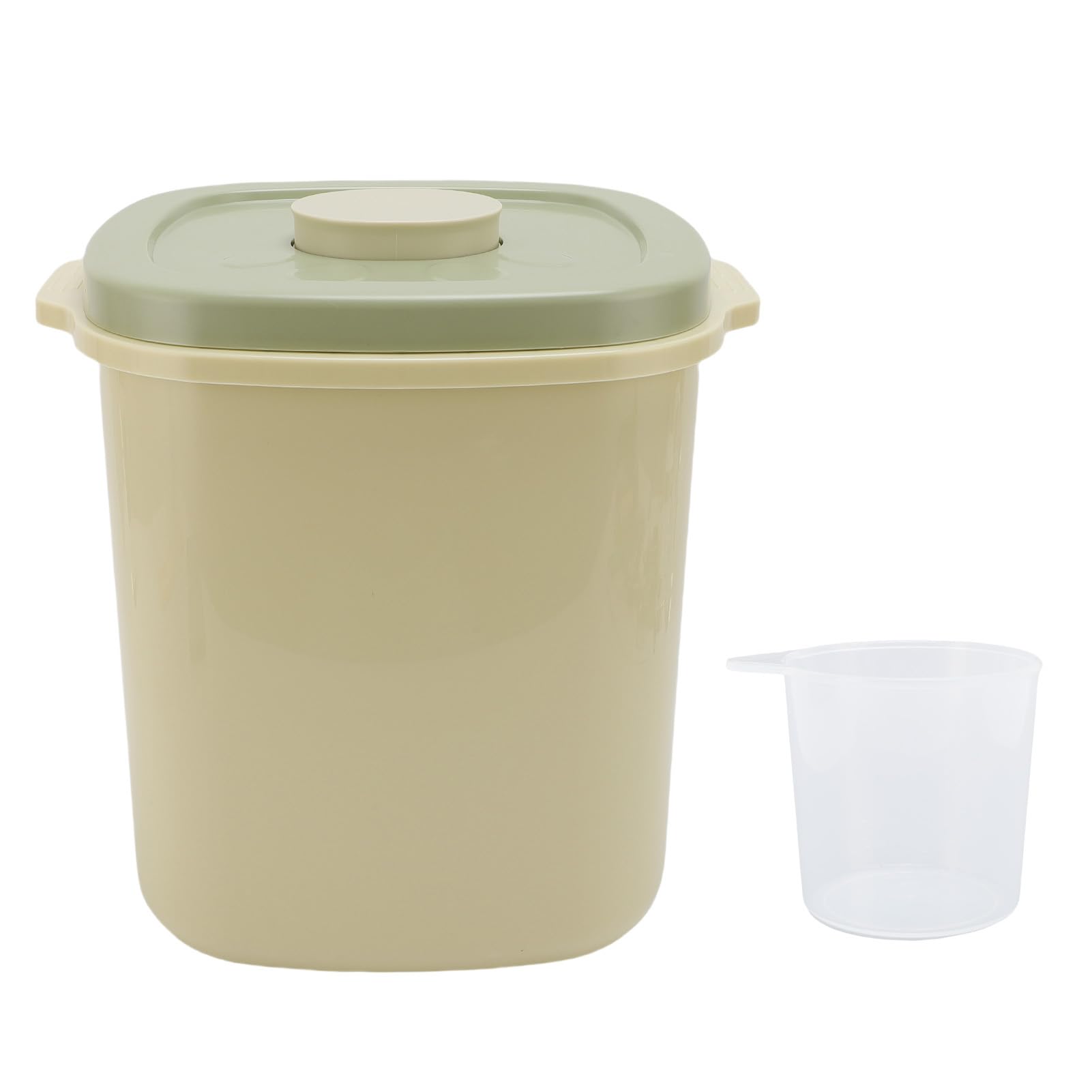 Pojemnik na karmę dla Psów, 6 L, Hermetyczny, Próżniowo Zamykany Pojemnik na karmę dla Zwierząt z pokrywką, Pojemniki na Przysmaki dla Psów, Wiaderko na suchą karmę