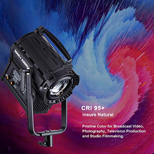 Yidoblo 220W Yidoblo F-2800RP Daylight 5500K Led Studio Video Light Live Stream Lamp Shoot Lamp Spotlight DMX Remote Control Cold Light (F-2800RP)