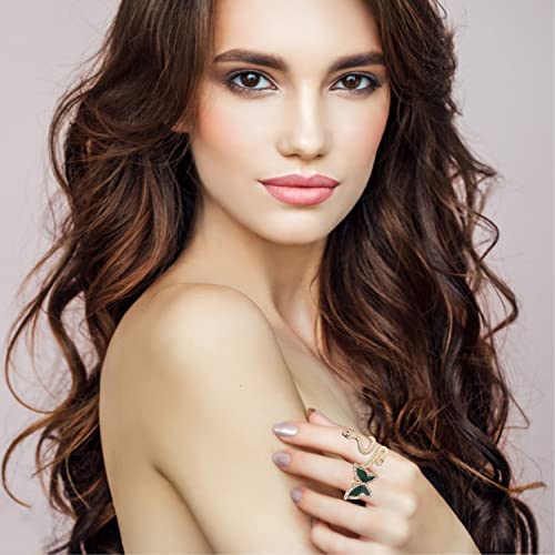 13Pcs Vintage Knuckle Rings Set For Women, Joint Stack-Able Finger Rings.bohemian Retro Jewelry Boho Snake Butterfly Heart Chunky Stacking Pack. Crystal Gold And Silver With Storage Case, Gold,Silver #TOP2