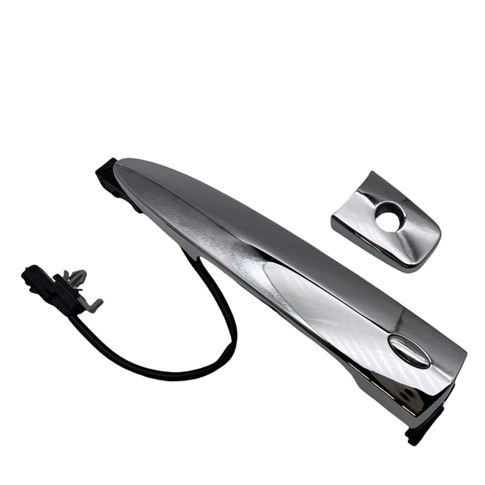 Kpuwers Exterior Door Handle Car Front Exterior Door Handles 806451AA0A 826469N00A 806469N00A for Nissan for Leaf for Maxima for Murano for Sentra Handles Replacement(Front Left)