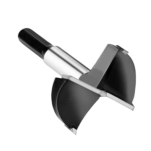 Miniatura 9 de Forstner - Juego de brocas para madera, 6 piezas, vástago hexagonal, punta de carburo de tungsteno, sierra para madera dura, madera contrachapada de