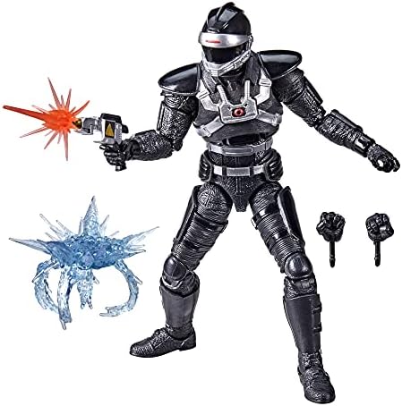 Power Rangers Lightning Collection in Space Phantom Ranger 6-Inch Premium Collectible Action Figure Toy with Accessories, Ages 4 and Up