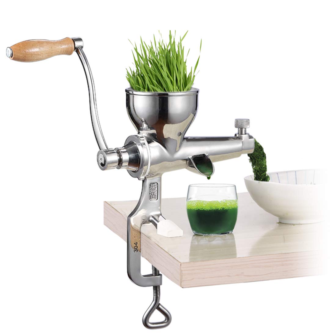 Buy Manual Wheatgrass Juicer, DIY Superb Juice Extraction Home for Soft