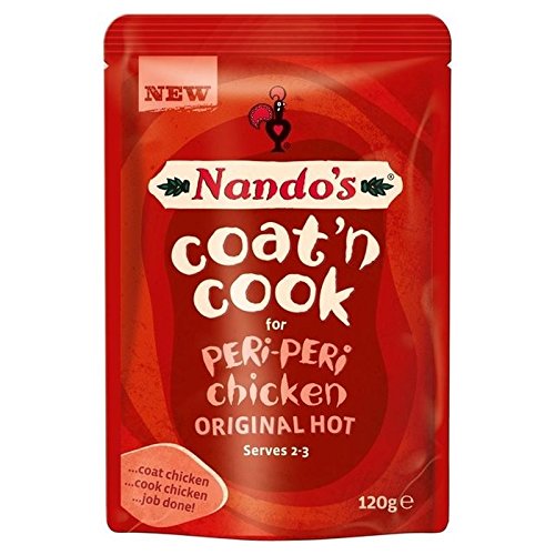 Nando's Coat 'n Cook Hot Peri Peri Marinade 120g - Pack of 2