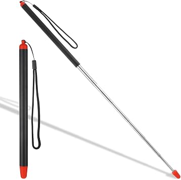 Telescopic Teachers Pointer Stick, Retractable Teaching-Pointer, Expandable whiteboard Pointers,Hand-Pointer Extendable, Pointer Finger Stick, Presentation Sticks for Office, Classroom 47 Inch